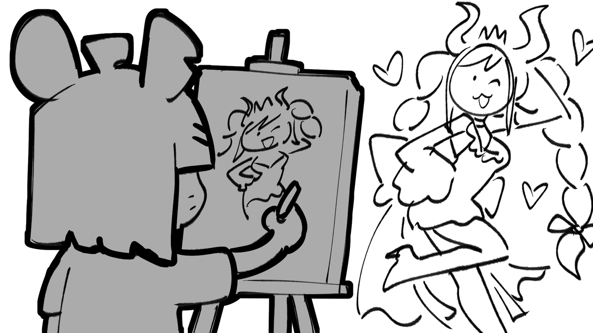 drawing stream. gonna do some sketching for rain code ✏️ 