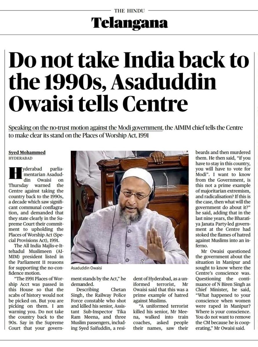 Asaduddin Owaisi tweet media