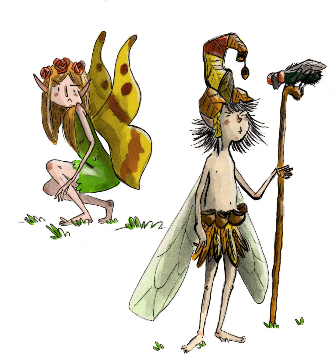 AtOLOnia_'s tweet photo. Some more faeries. Old ones, but soon I will go for the new ones.
#faeries #illustrations #fantasy https://t.co/Puu8RMFBVq