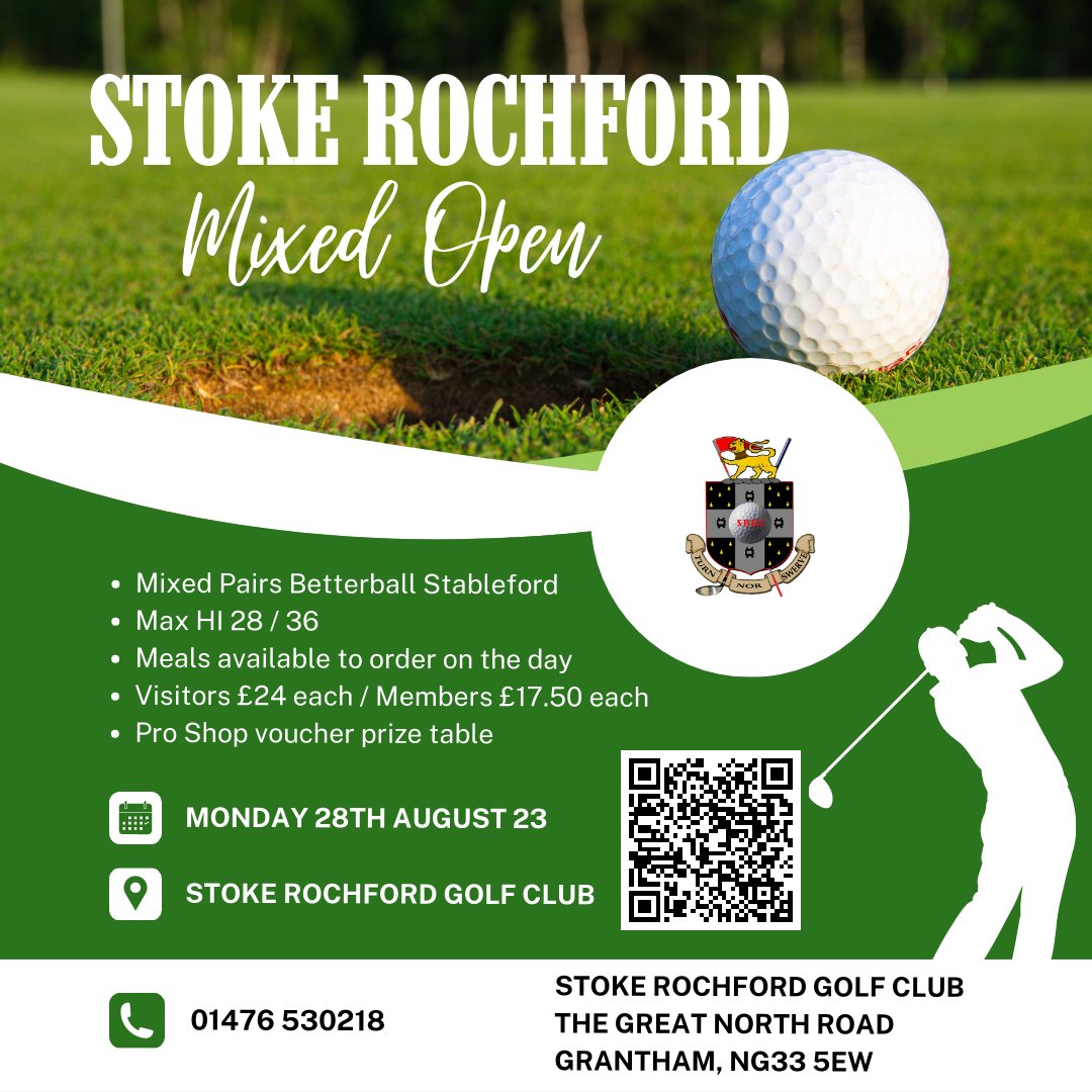 Play a fantastic course for a great price! Spaces still available for our Mixed Open on August Bank Holiday Don’t miss out: only £24 per person or £17.50 for members #golf #mixedgolf #opens #lincolnshire #golfopen #lincsgolf #midlandsgolf