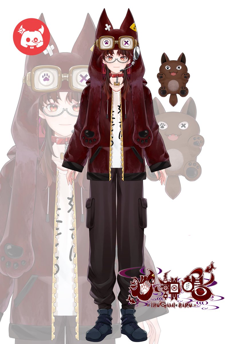 狗神 鳴-イヌガミ ナル-🐾☯︎@新人Vtuber tweet media