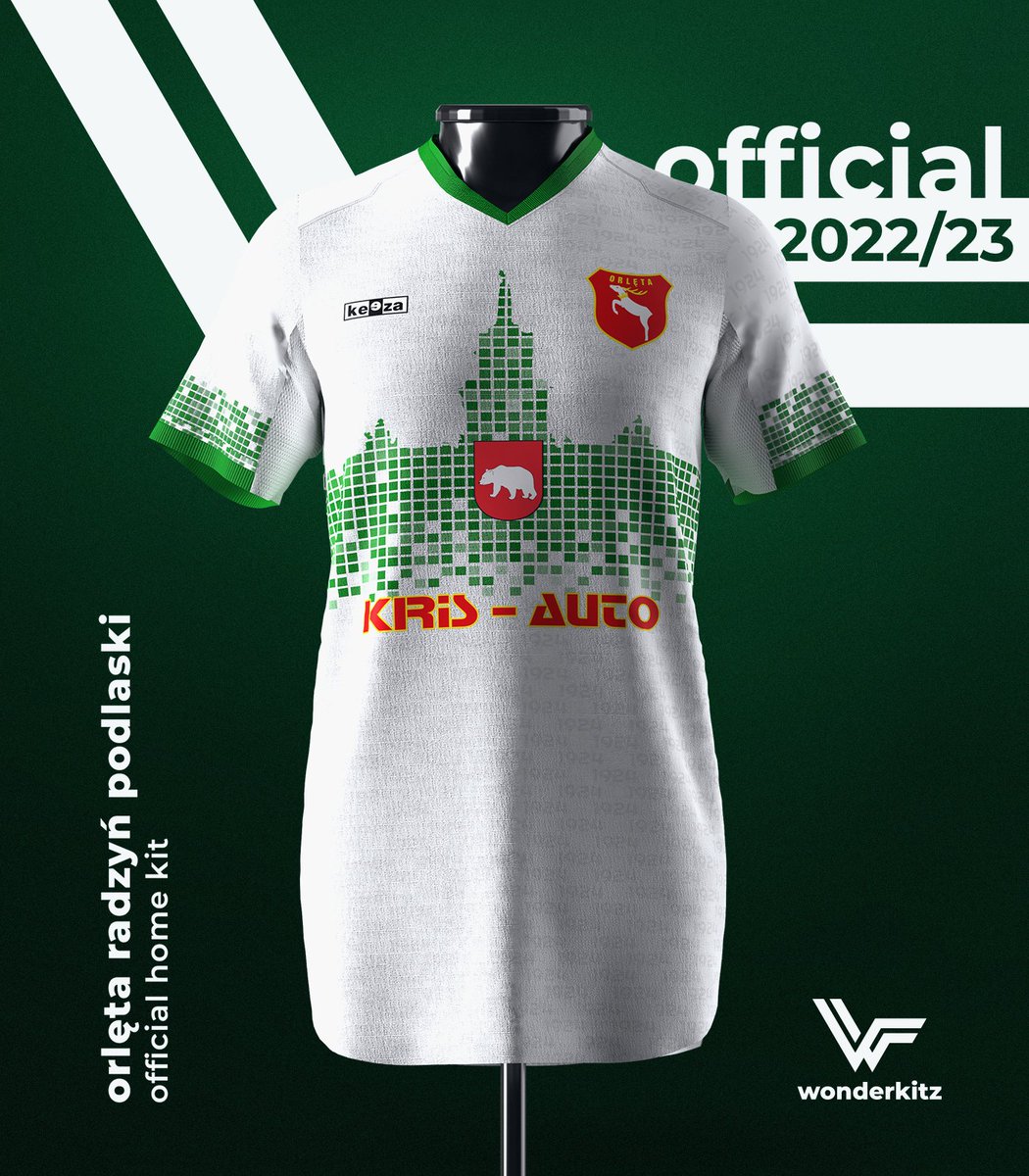 w_kitz's tweet photo. Orlęta Radzyń Podlaski
🗓️ 2022/2023
🗺️ Poland
📍Lower Division
👕 Home kit
---
#FootballKitDesign #FootballDesign #FootballConcept #JerseyDesign #JerseyConcept #FootballJerseyConcept #Orleta #Radzyn #OrletaRadzyn https://t.co/OOzDgxyqVH