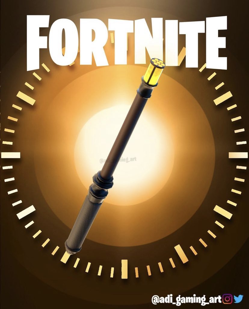 AdamsArtFN's tweet photo. Loki season 2 is releasing one week before the new Fortnite season. I wonder if we will get a collab 👀. 

Also sorry for the bad concept. I made it 2 years ago and I was still pretty new to blender back then 😅

#Fortnite #FortniteCh4S4 #LokiSeason2 https://t.co/Ey0QFPAHkS