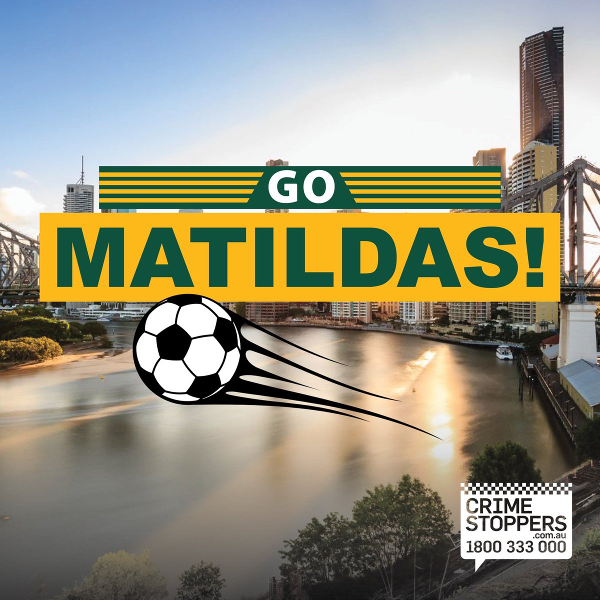 Wishing the Matildas all the best!