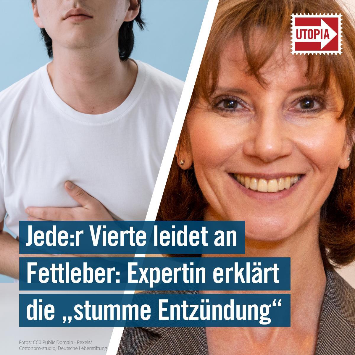 Häufigste Ursachen: #Bewegungsmangel und falsche #Ernährung. Im Utopia-Interview gibt Gastroenterologin Elke Roeb Tipps, wie man richtig vorbeugt, und verrät ihr liebstes #Rezept, das auch der Leber schmeckt. 👉 utopia.de/?p=558565