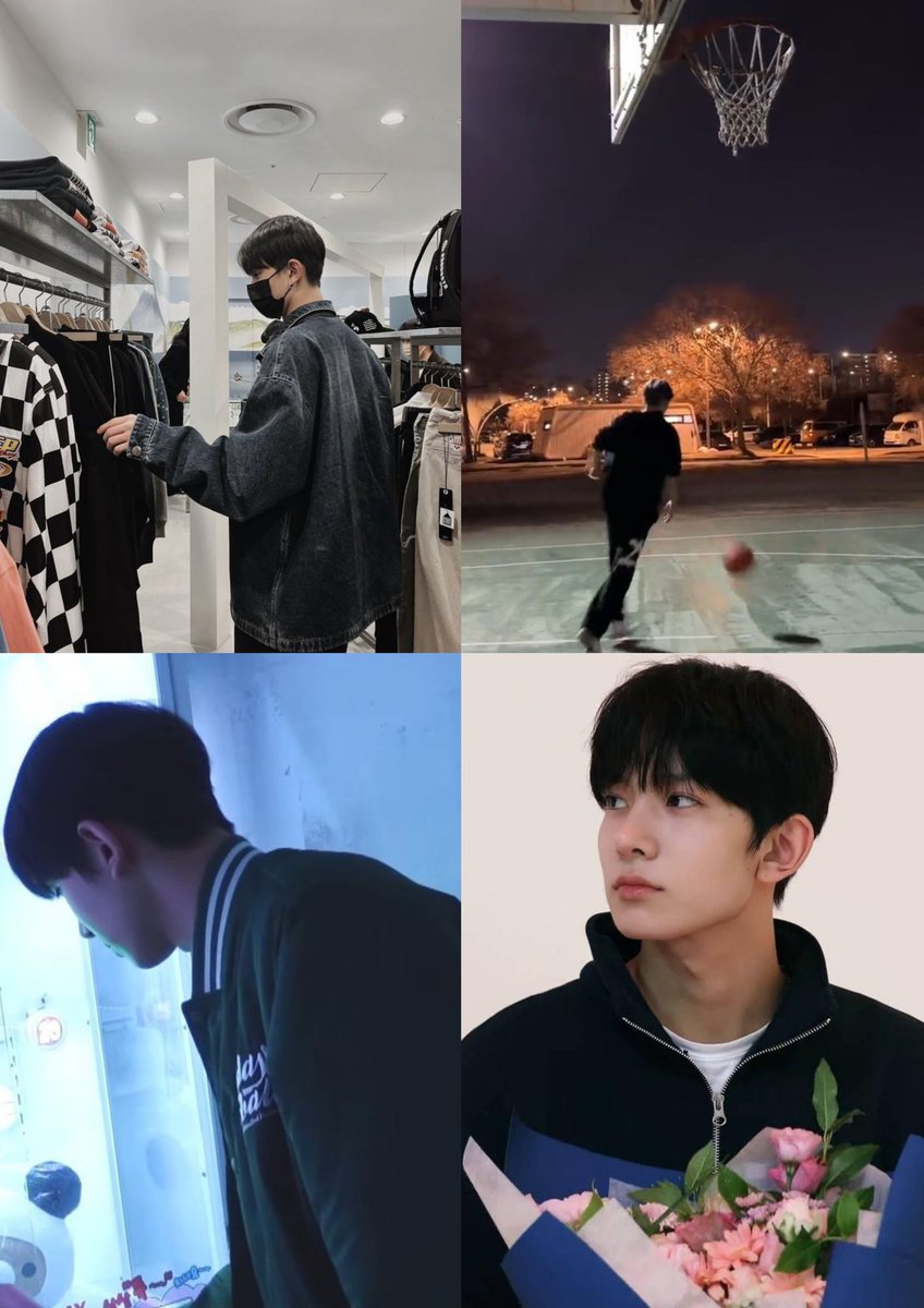 he's giving the bf material #heeseung