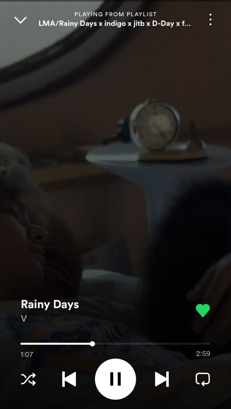 V - Rainy Days : r/bangtan
