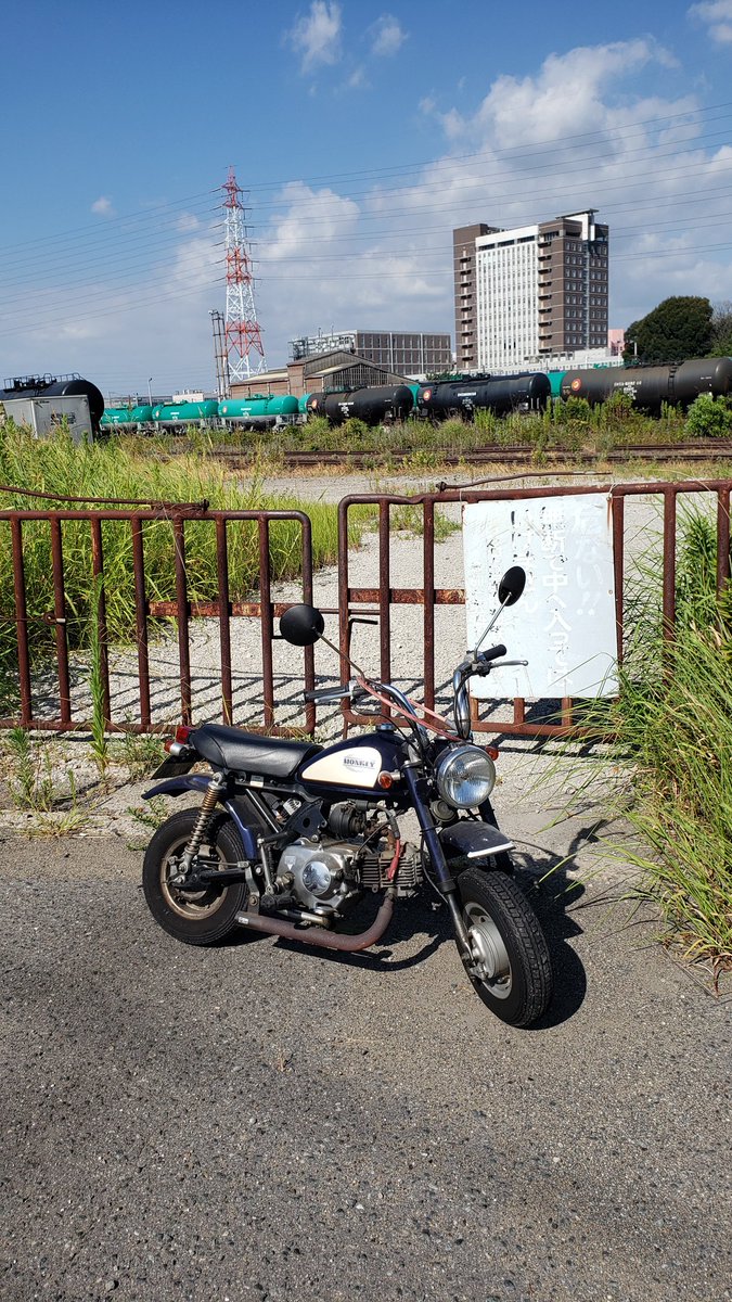 mintakao's tweet photo. 本日も定点観測。
#minenori #キニナル鉄道貨物 #太田川放電所デラックス #モンキー https://t.co/k1NzHOEx2p