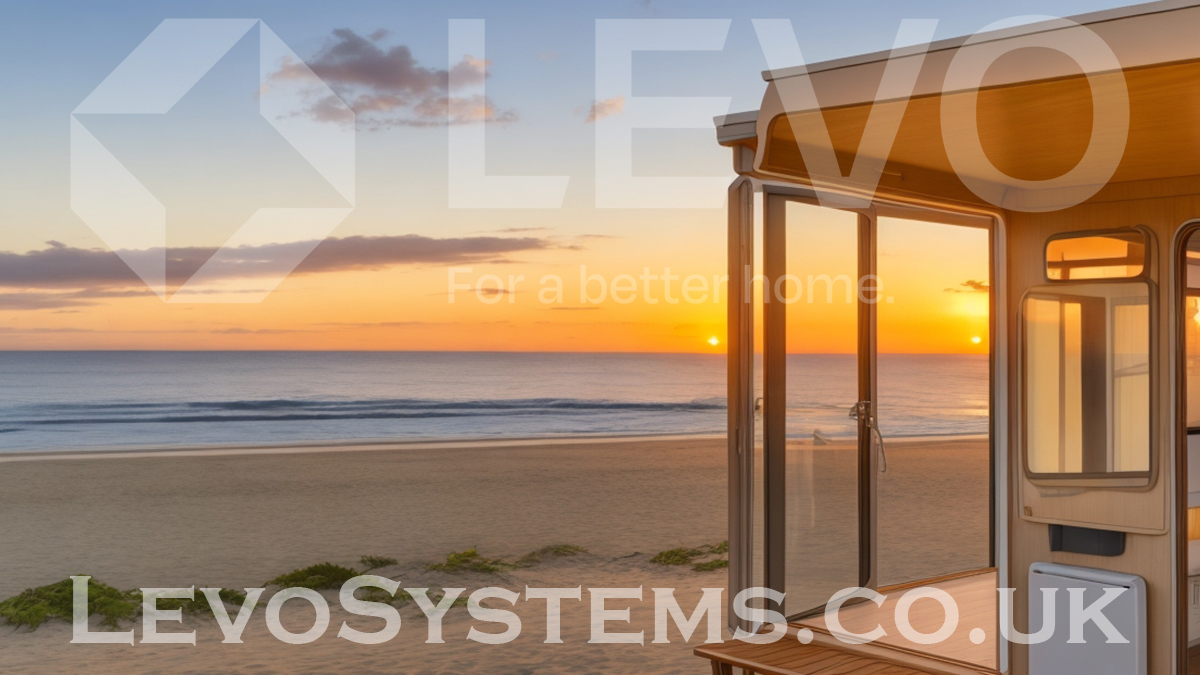 LevoSystemsUK's tweet photo. Most holiday homes have single glazed windows and doors. Upgrade your static caravan with high-quality uPVC double glazed windows and doors for improved thermal efficiency and security. #LevoSystems #StaticCaravanWindows #CaravanDoubleGlazing #ThermalEfficient #ForABetterHome https://t.co/zhcbeIBbCU