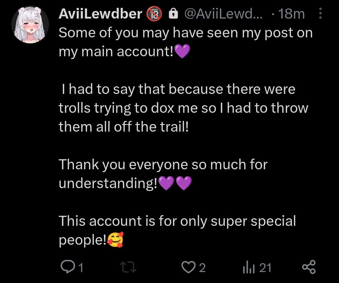 Aviituber tweet media