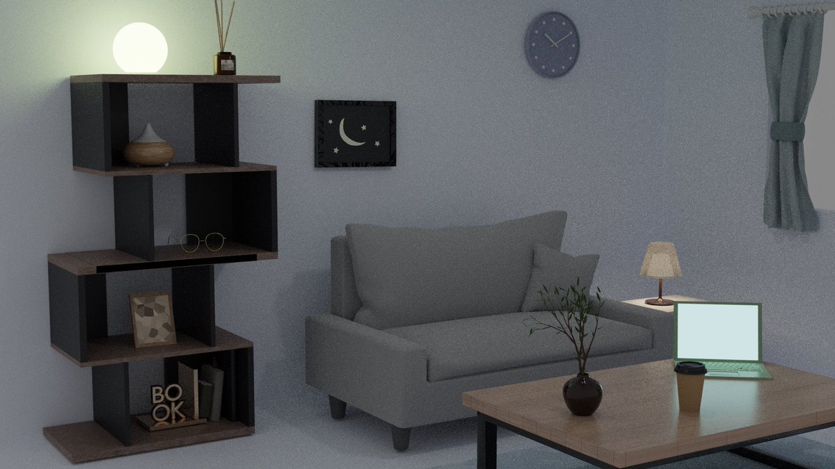 Mblender3d's tweet image. 去年からBlenderを始めた者です！
家具や食べ物だったり、好きなゲームの作品を作ったりしてます。
#blender #blender3d  #blender初心者