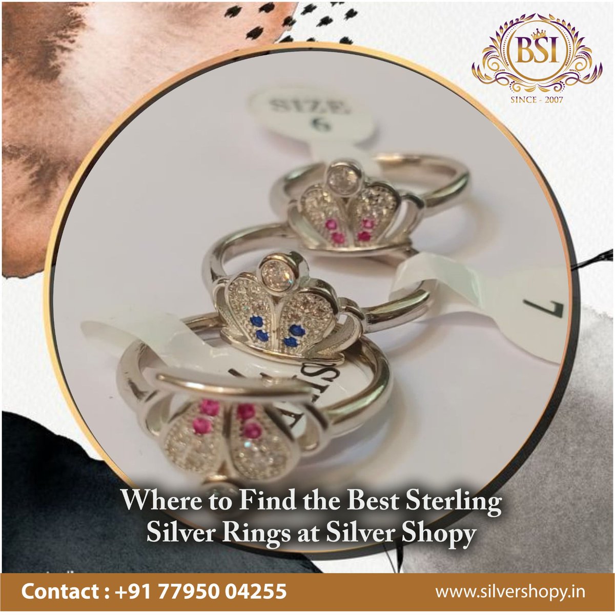 Heerajewelers's tweet image. Discover exquisite silver rings at "Silver Shopy"! Elevate your style with our stunning collection, featuring intricate designs and high-quality craftsmanship.

📞 +91 7795004255
🌐 silvershopy.in

#SterlingSilverJewelry #ShopSilver #perfectring #silverlover #silverring