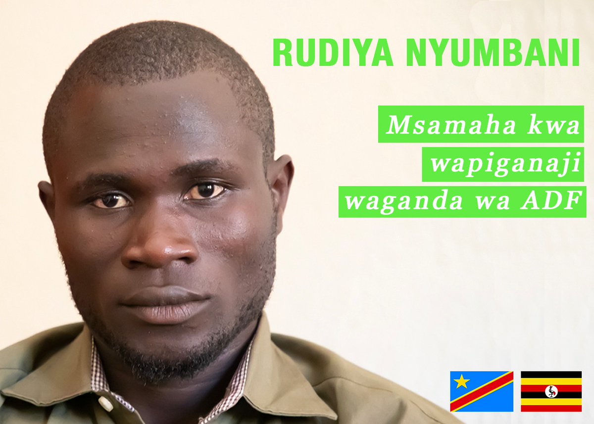 VisiondeMidi's tweet photo. Des ex-combattants #ADF reconvertis en citoyens, utilisés dans une campagne lancée par @FARDC_off @UPDFspokespersn et @BridgewayTweets pour appeler les terroristes à quitter la brousse et se rendre aux forces armées. https://t.co/LWw6bsgc0E