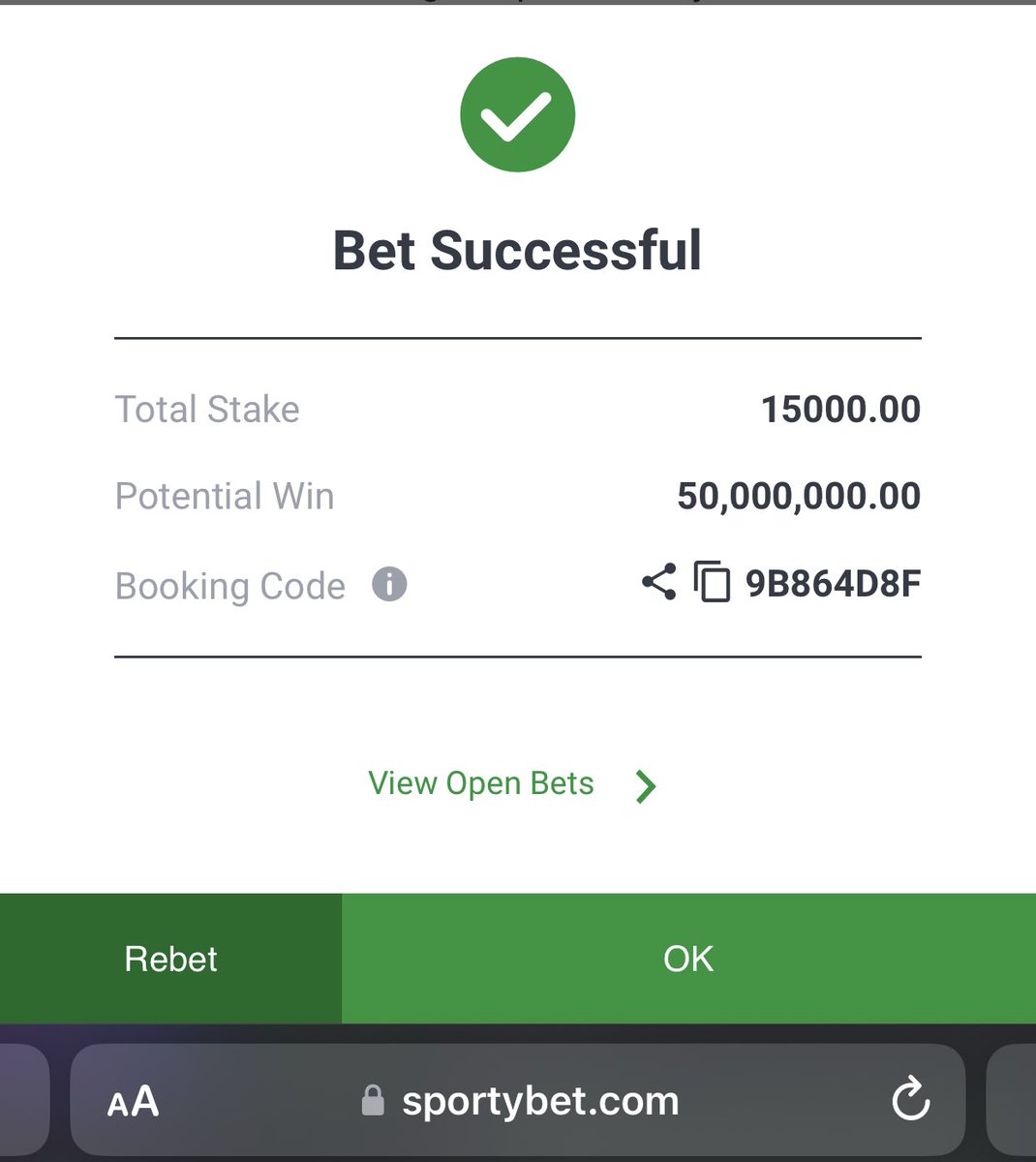 Kingsolomon_Jnr's tweet photo. 100 odds. 0466D8E3.

400 odds. FCA98271. 

800 odds. 9B864D8F

Please make sure you edit and stake responsibly. Don’t loan to bet. Have a wonderful weekend. ❤️🙏 https://t.co/HcB8MxIS1v