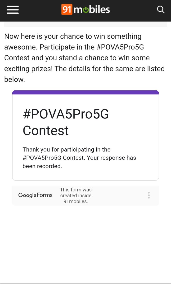 Mukulsingh188s's tweet image. Done ✅️ 

Thank you for this @91mobiles @TecnoMobileInd 💙
#POVA5Pro5G  #LightUpYourPower