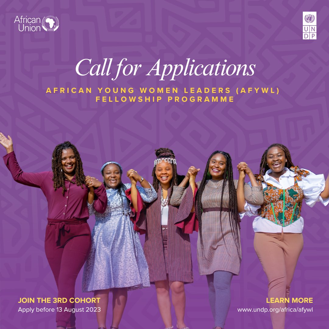 Are you: 
🌍 An African woman, under 30, with a🎓 Master's degree, and a deep hunger for development impact? 

Join the 3rd #AfYWL cohort and ignite your leadership journey!
 
Apply before 13 August 👉 bit.ly/3q9pAc8 

#AfricanWomenLead