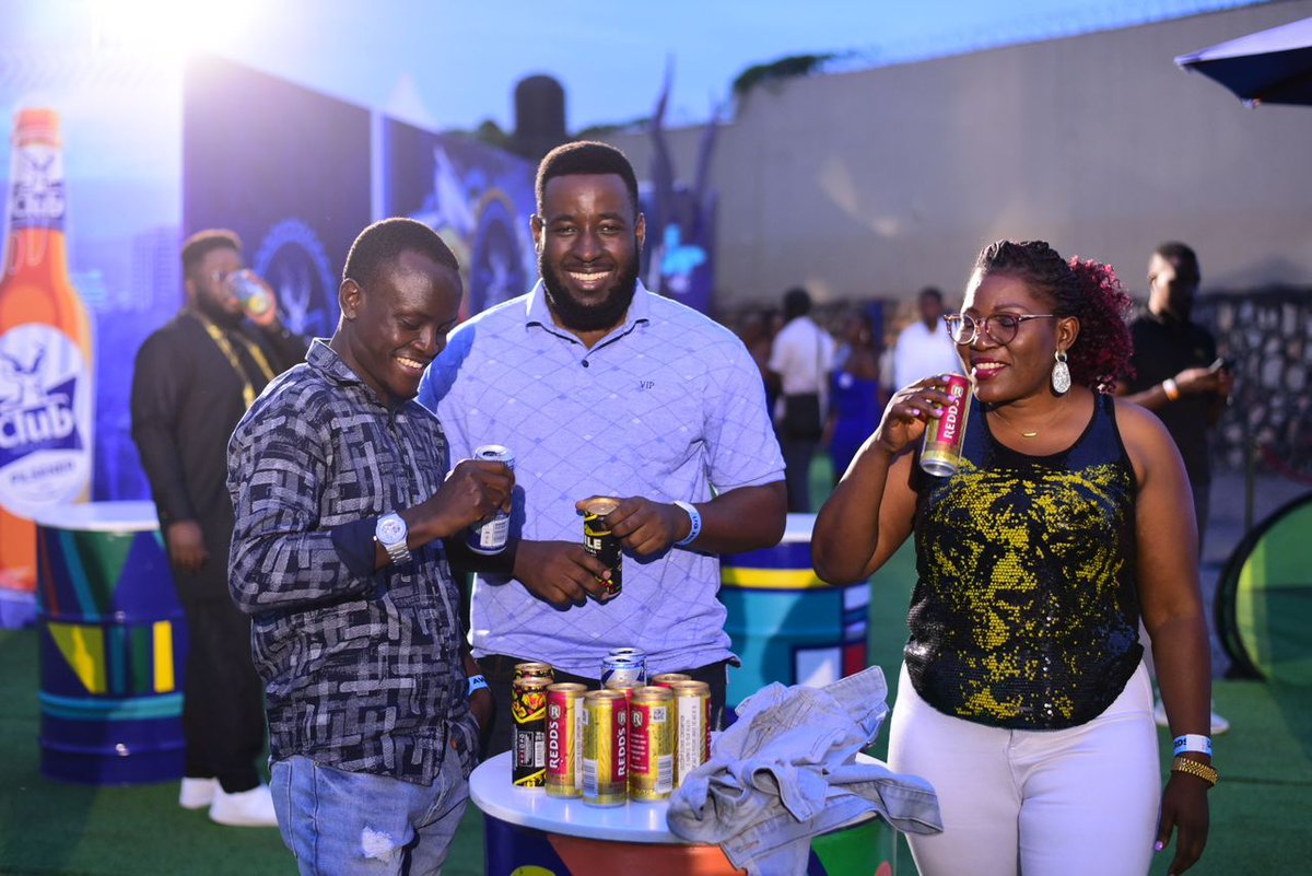 Whenever we have #UGHipHopAwards , enjoyments and connections like these happen. A space for creatives to socialize. #UGHipHopAwards23 #UGHipHopAwards2023 was powered by @ClubPilsener , @BlackHawkUGLtd