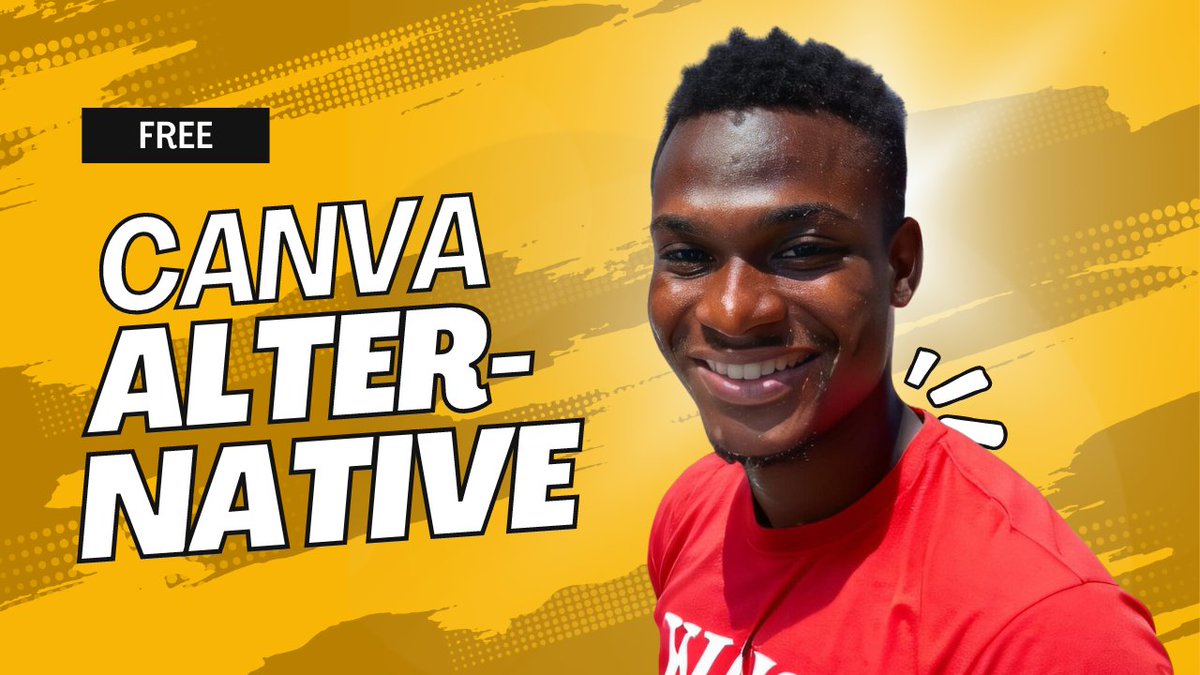 FemcomT's tweet image. Canva Pro Alternative

Have issues getting the Canva Pro features, here is a similar website that works like Canva for free.

youtube.com/live/E0KpXfO7V…
Don't miss this!!!