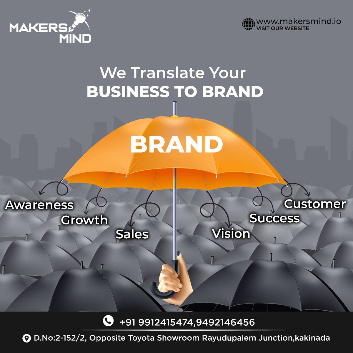 makersminds1's tweet photo. Build your brand with our expert services.
.
For Enquiries :
contact: 99124 15474, 9492 146 456 or
visit : https://t.co/c4cMtVAvK6
.
#business #businessdevelopmentideas #businessdevelopmentstrategies
#webdevelopment #hyderabad #india https://t.co/Ra7H7lpv16
