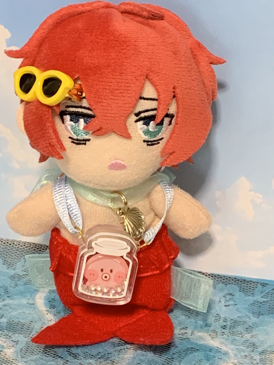 ryosika060911's tweet photo. 🧜👔ぬい　お前も一緒に地上に行くか?

お友達の🐙さんと一緒に地上にあ
遊びに行こうとする🧜👔ぬい。

🐙さんの可愛いバックは先日nuinui洋服店(@nuinui_youfuku )でお迎えさせて頂いたこもど様(@comodonuimono )の作品です��
ありがとございます✨ https://t.co/WpOeDbU1uC