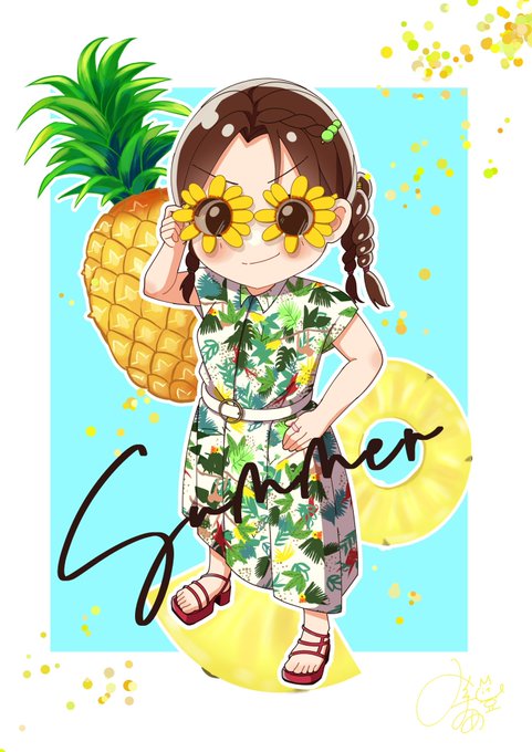 「pineapple」 illustration images(Latest｜RT&Fav:50)