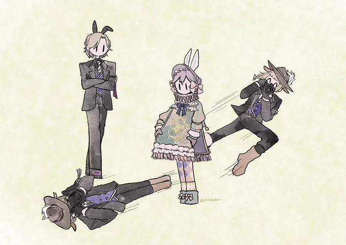 #8月10日はハントの日 遅れたけど過去のルクハンつめつめ