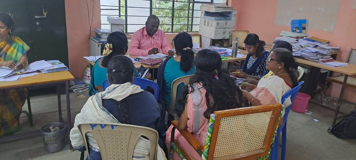 DAY_NULM_DPRITN's tweet photo. By APO nulm Conducted COs review meeting regarding SHG linkage and PMSVANithi updation and loan disbursement Process at DMMU office.
#shg
#urban
#shglivelihood
#NULM
#daynulmtamilnadu https://t.co/HuTH5EDqb7