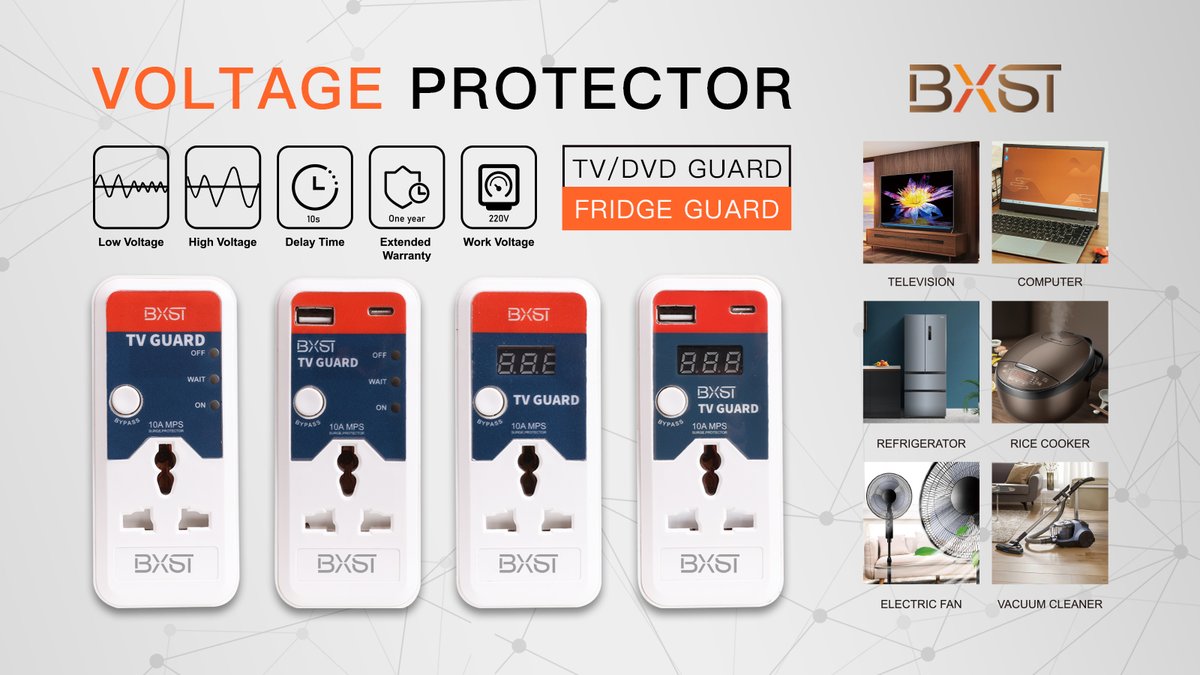 Exquisite design, powerful functionality – V319 Voltage Protector handles it all. Smart voltage tech ensures device safety. Choose V319 for future-ready protection! 🚀🌟#bxst #protectordevoltaje #voltageprotector #fridgeguard #tvguard  #220voltage #voltage #voltageprotection