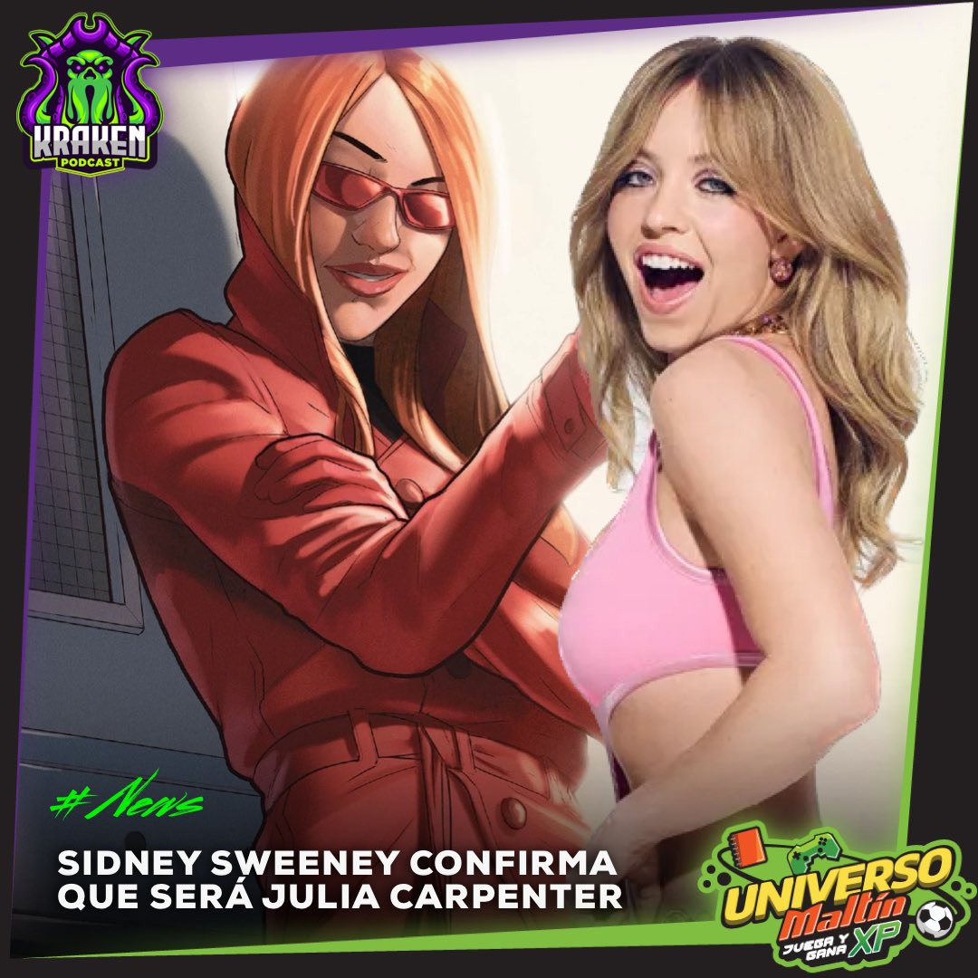 Kraken_Geeked's tweet photo. La revista #Variety sacó una entrevista con la actriz #SydneySweeney donde confirman que interpretará a #JuliaCarpenter en #MadameWeb, el personaje es la segunda #Spiderwoman en los cómics de #Marvel. Los rumores que venían desde hace meses se confirman con la entrevista. https://t.co/wMfAnqcuhp