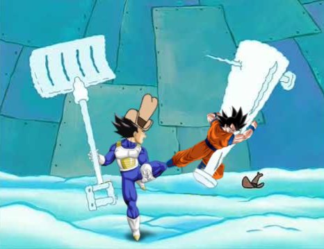 You're a fool kakarot! I alone will be dirty Dan!!