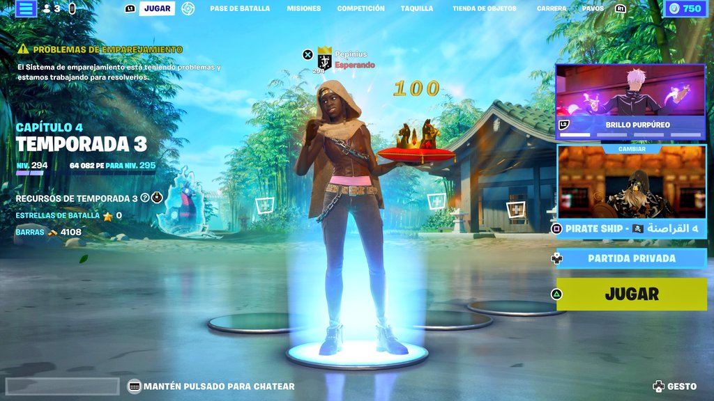 pepinius_knc's tweet photo. Hemos cumplido el reto del canal de llegar a 100 👑
#Fortnite #twitchstreamer https://t.co/IfiC4vtQdK