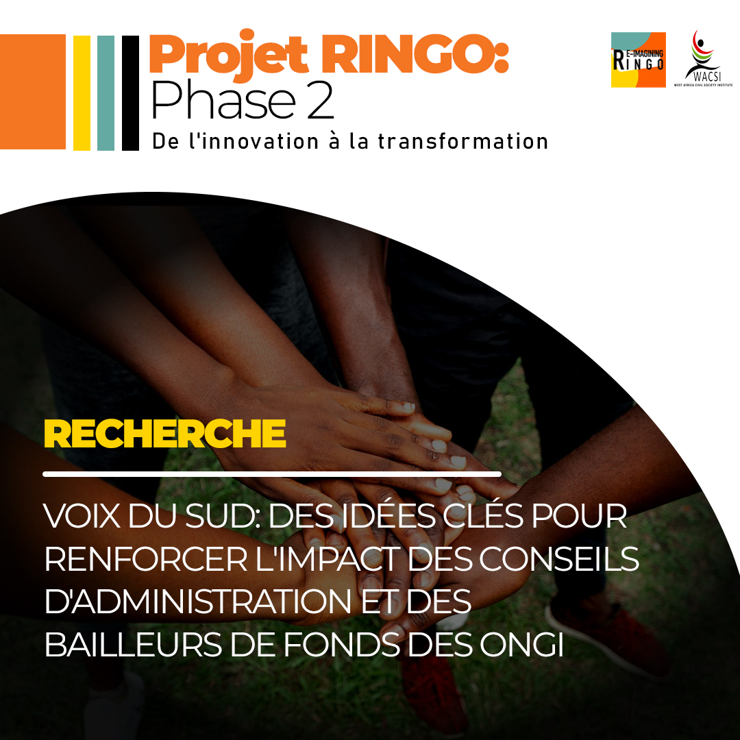 wacsi's tweet photo. Appel à tous les #acteurs de l’espace civique en #Afrique de l'Ouest francophone et en #Afrique centrale pour contribuer à une discussion importante sur le rôle et les actions des bailleurs de fonds institutionnels et des membres des conseils d'administration des #ONGI. https://t.co/OvX5CXpX5y