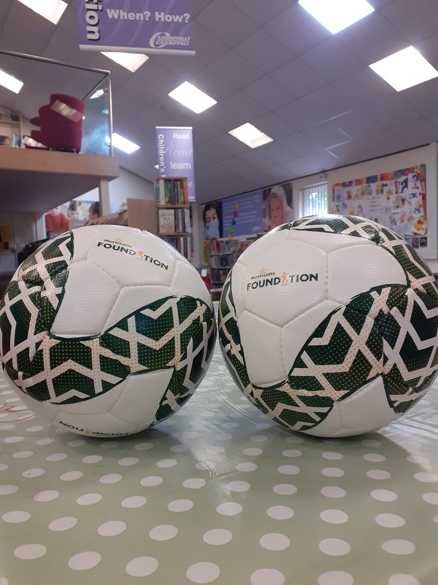 AbertridwrLib's tweet photo. Need a football? Now you can borrow one from Abertridwr Library for free! We are an official @weareakuk Ball Library thanks to support from the Morrisons Foundation. Find out more at https://t.co/f51wi7zL00.
#LibraryBall ⚽️😀
@CaerphillyLibs
@CaerphillyCBC
@sport_leisure https://t.co/violIrCDJK