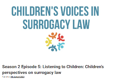 Myself, <a href="/khorsey/">Kirsty Horsey</a> and @surrogacyreform recorded our first podcast on #ChildrensVoicesinSurrogacyLaw with the <a href="/masonInstitute/">The Mason Institute</a> Investigates series with <a href="/dheggacad/">Leyla N</a> 
🎙️ gives insights into methods and findings!
Available👉bitly.ws/RDUy with links 
bitly.ws/RDTR