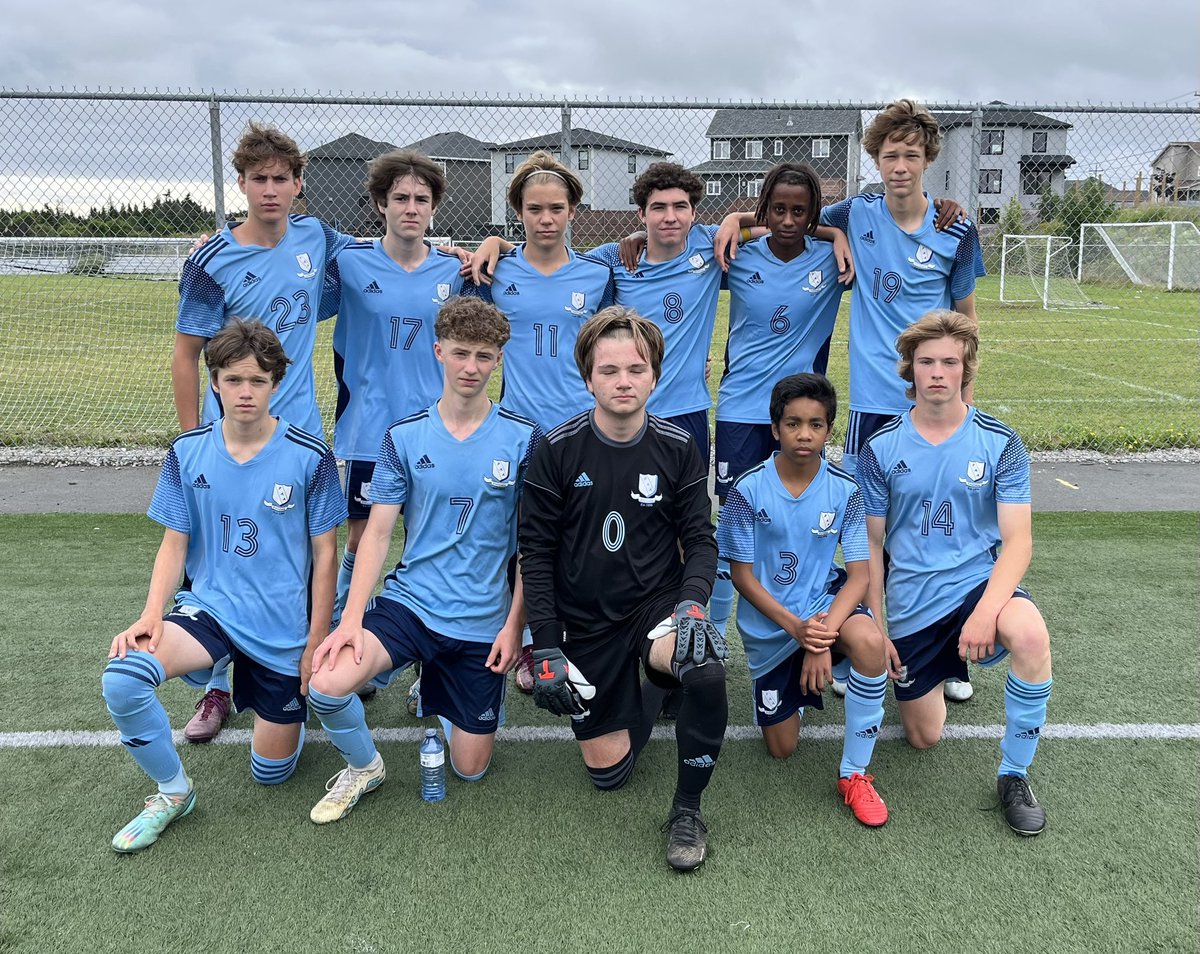<a href="/FAA1899/">Feildians Athletic Association Challenge Cup</a> <a href="/SoccerNLSA/">NLSA</a> 
PYL Final weekend is underway for the BU15 T1 teams. The FAA starting XI against CBS in the first semifinal: #DoubleBlues