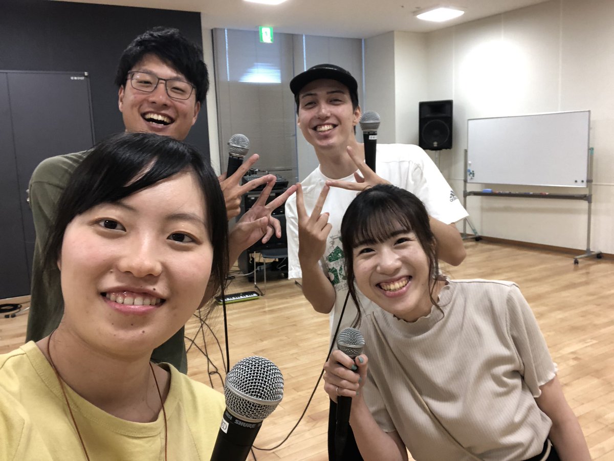 DaytimeFirefly's tweet photo. 本日、集まって練習しました♫
私たちは9/2(土)に行われるixi.ライブに出演します🎤✨
久しぶりのライブなのでドキドキ💓練習頑張っています!
是非聞きにいらして下さい🥰

#アカペラ
#ixi.
#アカペラサークルixi. https://t.co/03DzZMcB6K