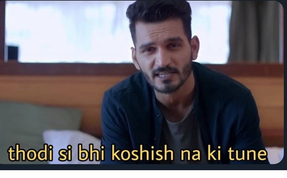 After getting ignored 99th time

My mind:- Ab bohut hua!! 
My heart:-
