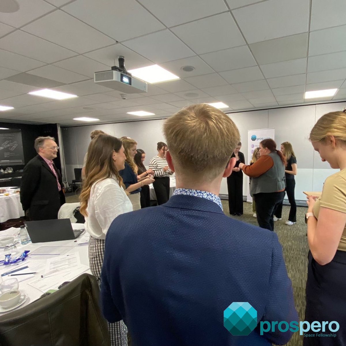 Prosperofellows's tweet photo. The Prospero Away-Day took place at the National Space Centre on 4 August 2023, and was a great success! We were delighted to have most of the Fellows in attendance as well as representatives from Avanti, ClearSpace, Astroscale and CraftProspect. https://t.co/QPv2luG3lz