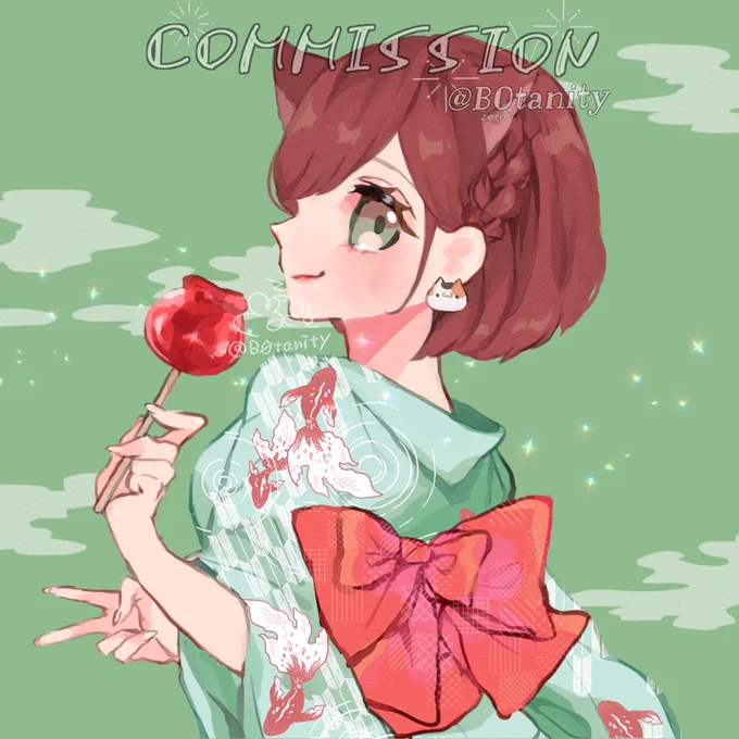 夏の浴衣量産アイコン ┈┈┈┈┈┈┈┈┈┈┈┈ ソロ、ペア画、納期7日 詳細先です!ご依頼はDMにてお待ちしております(再掲)   #有償依頼 #アイコン依頼 #イラストオーダー #有償アイコン #イラスト依頼