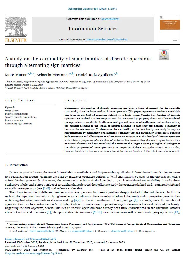 docusalut's tweet photo. Nou article a #Docusalut: A study on the cardinality of some families of discrete operators through alternating sign matrices https://t.co/qjFvO8zpO7 @idisbaib #PublicaSalutIB https://t.co/gRpLMM0s1n