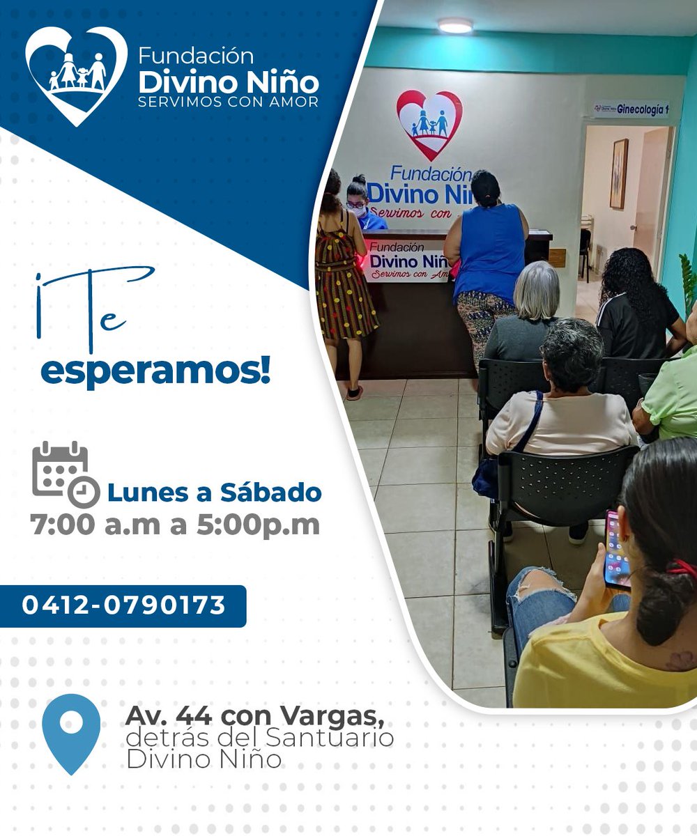 ¡Buenos días Ciudad Ojeda! ☀️

Laborando desde temprano para ofrecerte lo mejor en servicios de salud y calidad humana para satisfacer tus necesidades y mejorar tu calidad de vida 

📍Av.44 con Vargas, detrás del Santuario Divino Niño