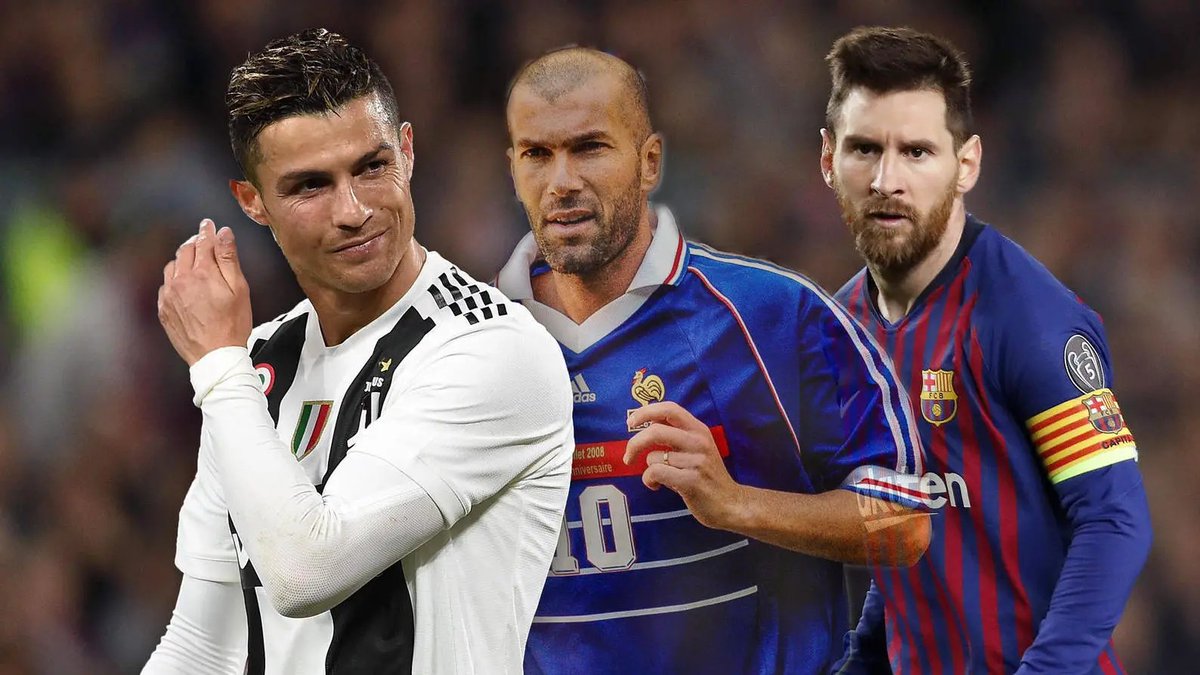 ArobaseGiovanny's tweet photo. « Lionel Messi est-il le meilleur joueur avec lequel vous avez joué ? »

Cristiano Ronaldo : « Oui bien sûr. Lui et Zidane. » https://t.co/zgCvjstgYl