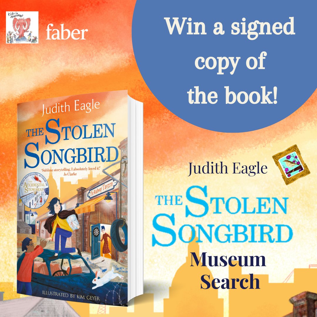 Still going until 31 Aug at Hollytrees Museum! 

To celebrate the launch of the new children's book by @EagleJudith  & @kim_geyer, we're holding a special #TheStolenSongbird Museum Search. Grab an activity sheet when you visit to join in. You could win a signed copy of the book!