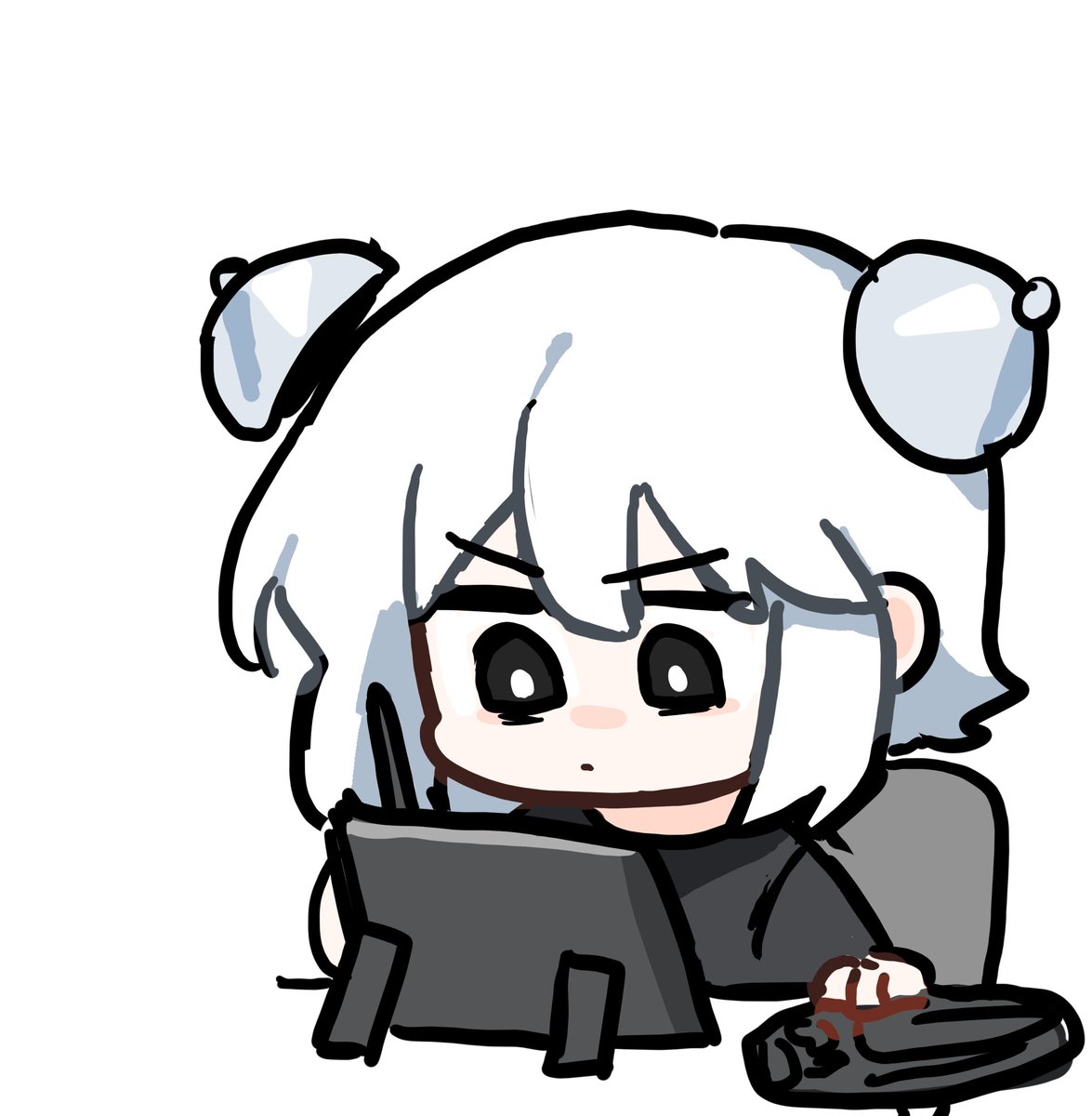 「  간단한 낙서방송합니다~」|양갱왕のイラスト