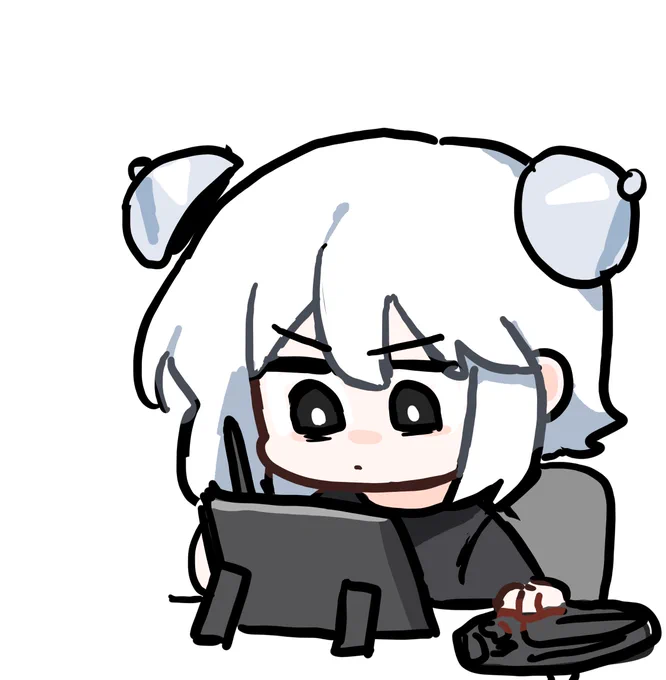   간단한 낙서방송합니다~