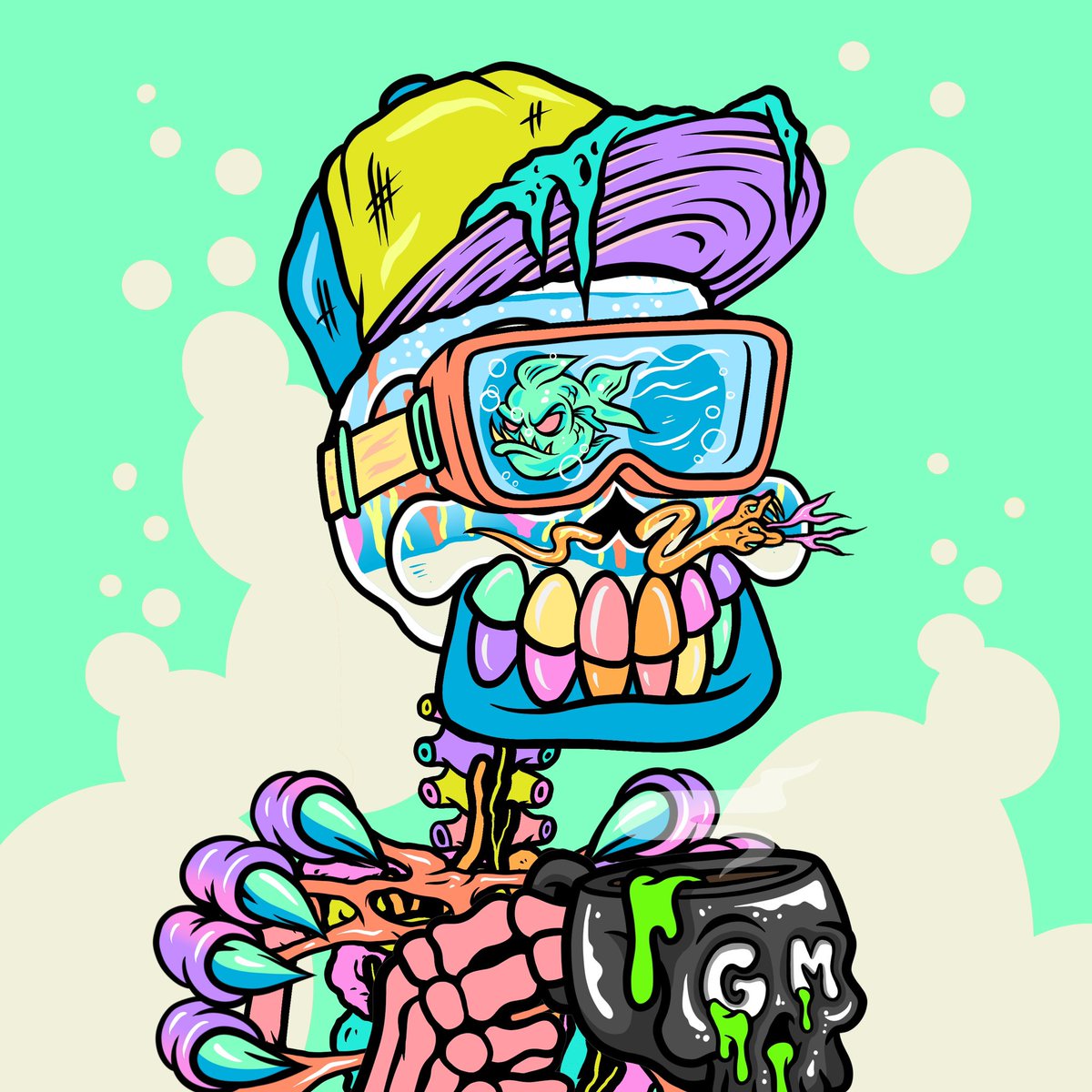 GM! Have a nice weekend fam!! 

#TSCRaiders #ToxicSkullsClub #FireGaryGensler #Crypto #Money #Btc #Eth #Altcoins #NFTs #NFTCollector <a href="/ToxicSkullsClub/">Toxic Skulls Club</a>