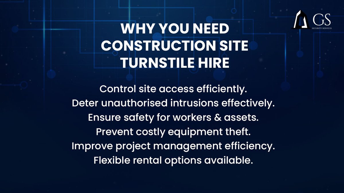 gssecurityuk's tweet photo. 🚧Boost Construction Site Security!🚧
For more information:
📞Call us: +44 7895 069882
📨Email us: info@gssecure.co.uk
🌐Find us: https://t.co/CaB7268ZrL
#ConstructionSecurity #TurnstileHire #SafetyFirst #SecureYourSite #gssecurity #SecureLiving https://t.co/wr6LdEpPLz