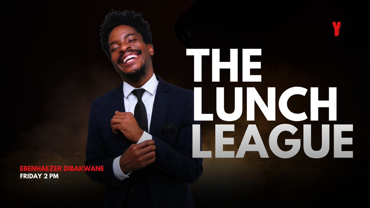 Yfm's tweet photo. This week on #ComedyCorner, we are having a good laugh with South African comedian, @Our_Ebenhaezer!
Tune in and let #TheLunchLeague make your Friday dope!๐๐พ https://t.co/JU5RW1zR9Q