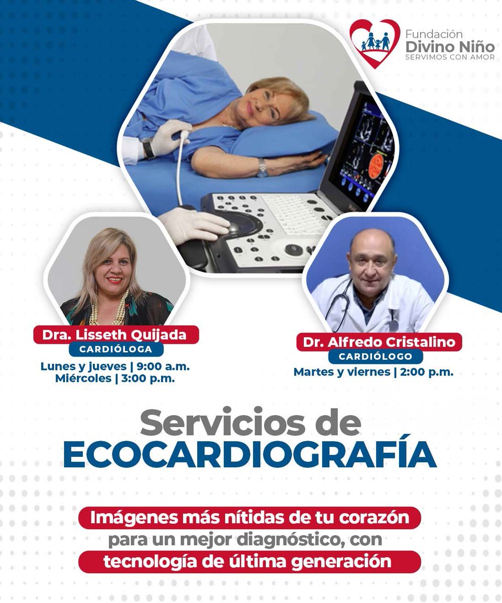 Servicios de Ecocardiografìa 🫀
¡salud y calidad en manos expertas!

¡Te esperamos!

#servimosconamor #ciudadojeda #ecocardiografía
