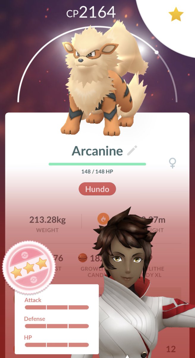 PokemonMudir's tweet photo. #Lucky day with #Hundo #Arcanine! #pokemon #pokemongo #pokemongofriends https://t.co/NWAbTjG5BR